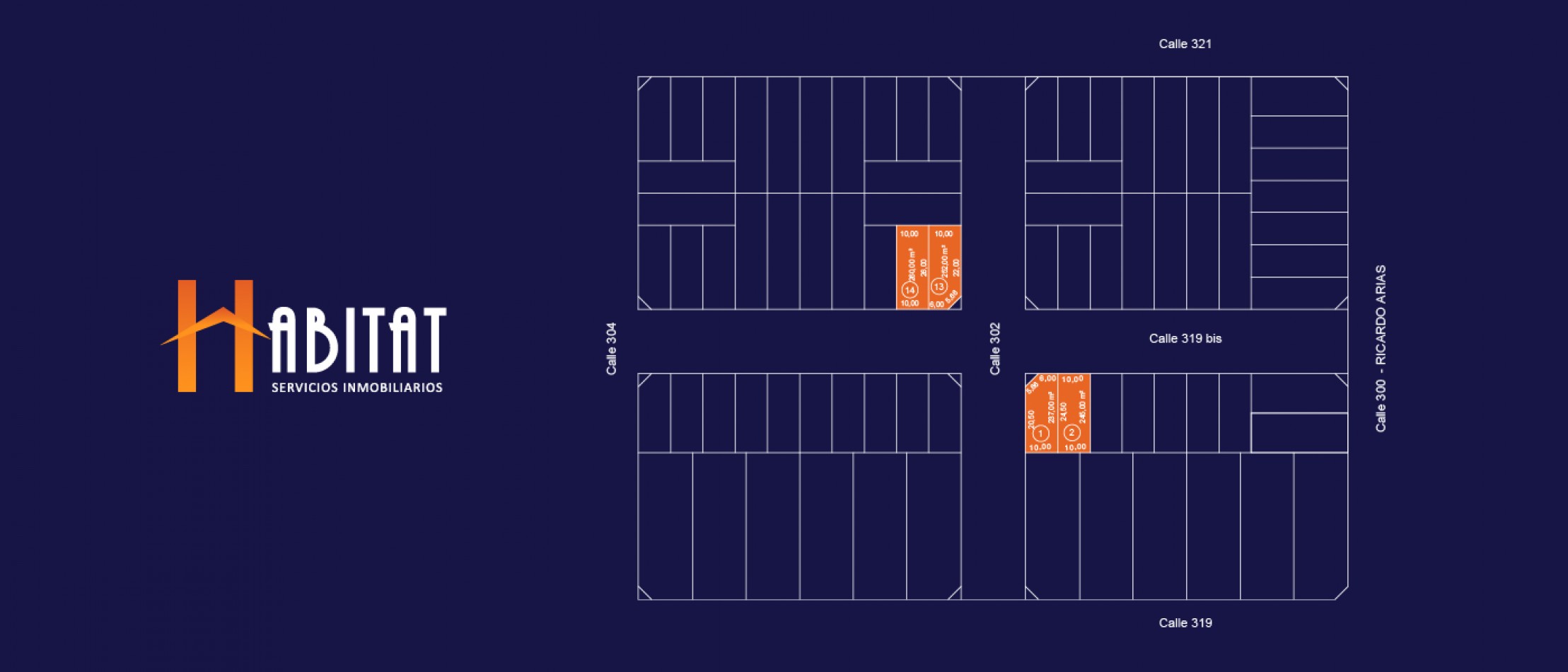 4 Lotes en venta o permuta en zona del Chango Mas